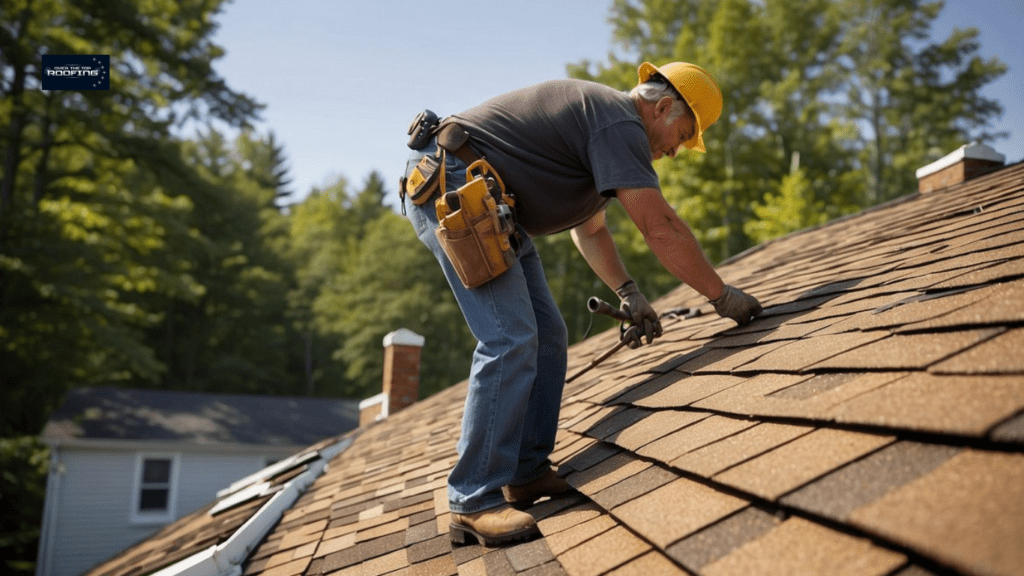 residential roof installation in Turner ME